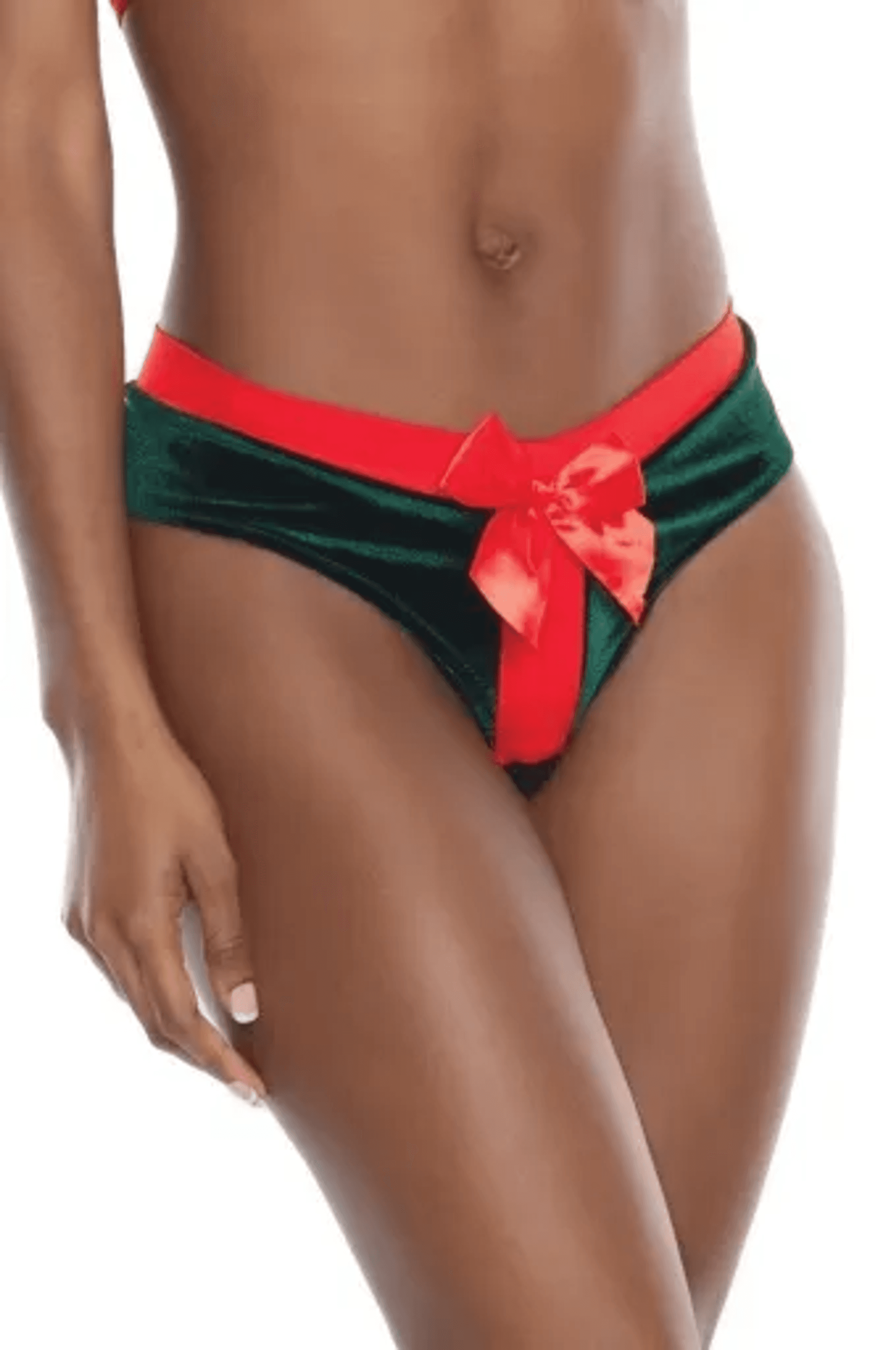 Crotchless Present Panty