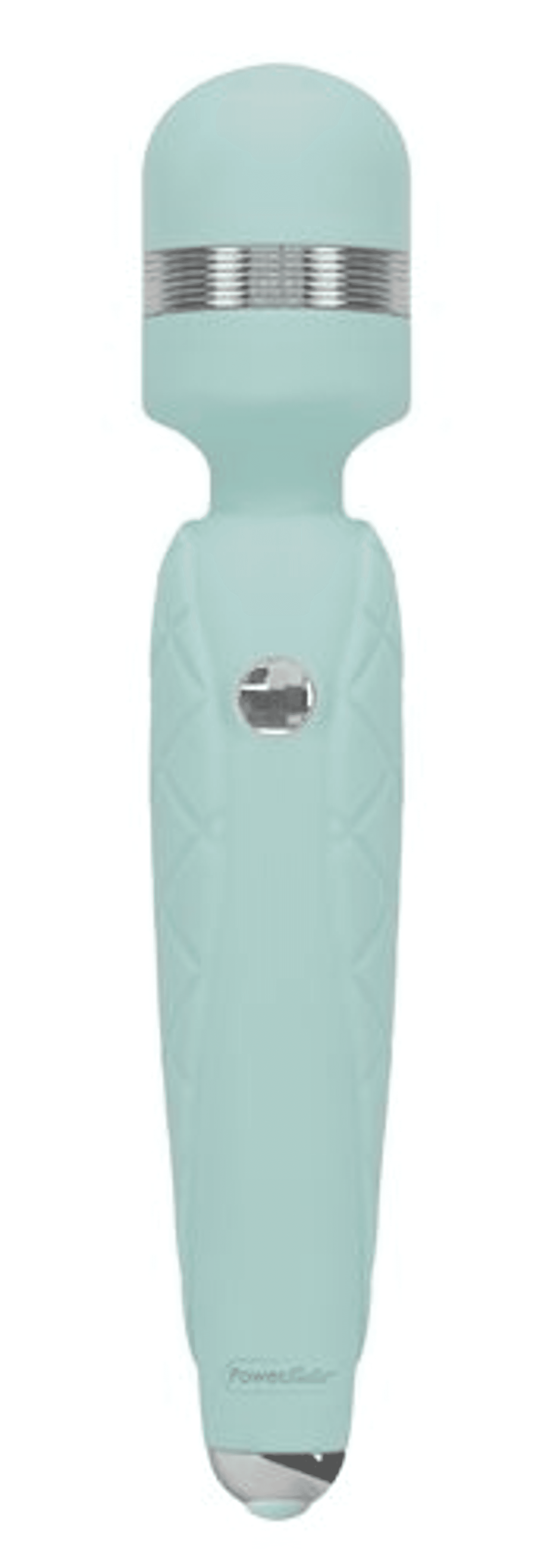 Pillow Talk Cheeky Wand Vibe – Teal Swarovski Crystal