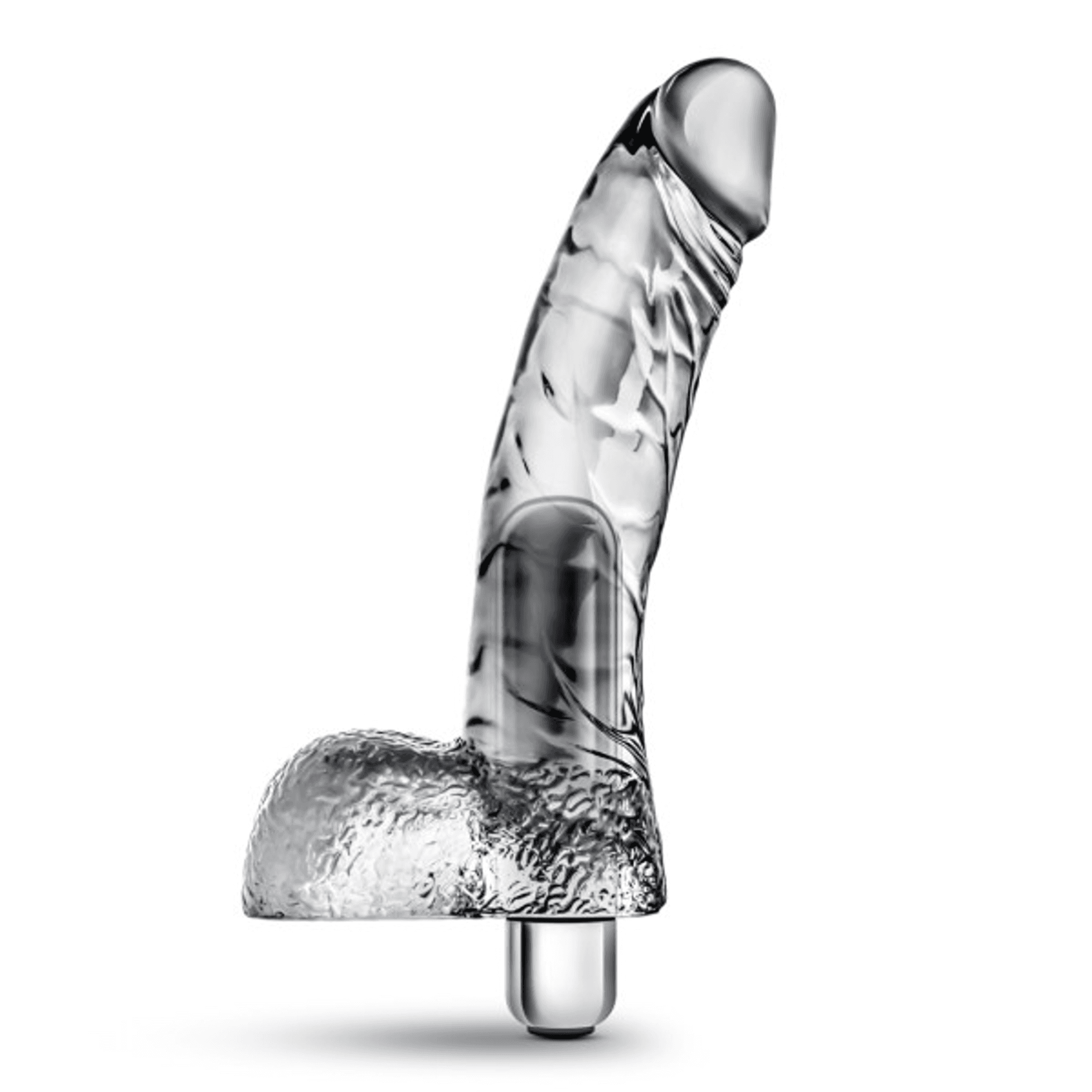 Naturally Yours Ding Dong Clear Vibrating Dildo