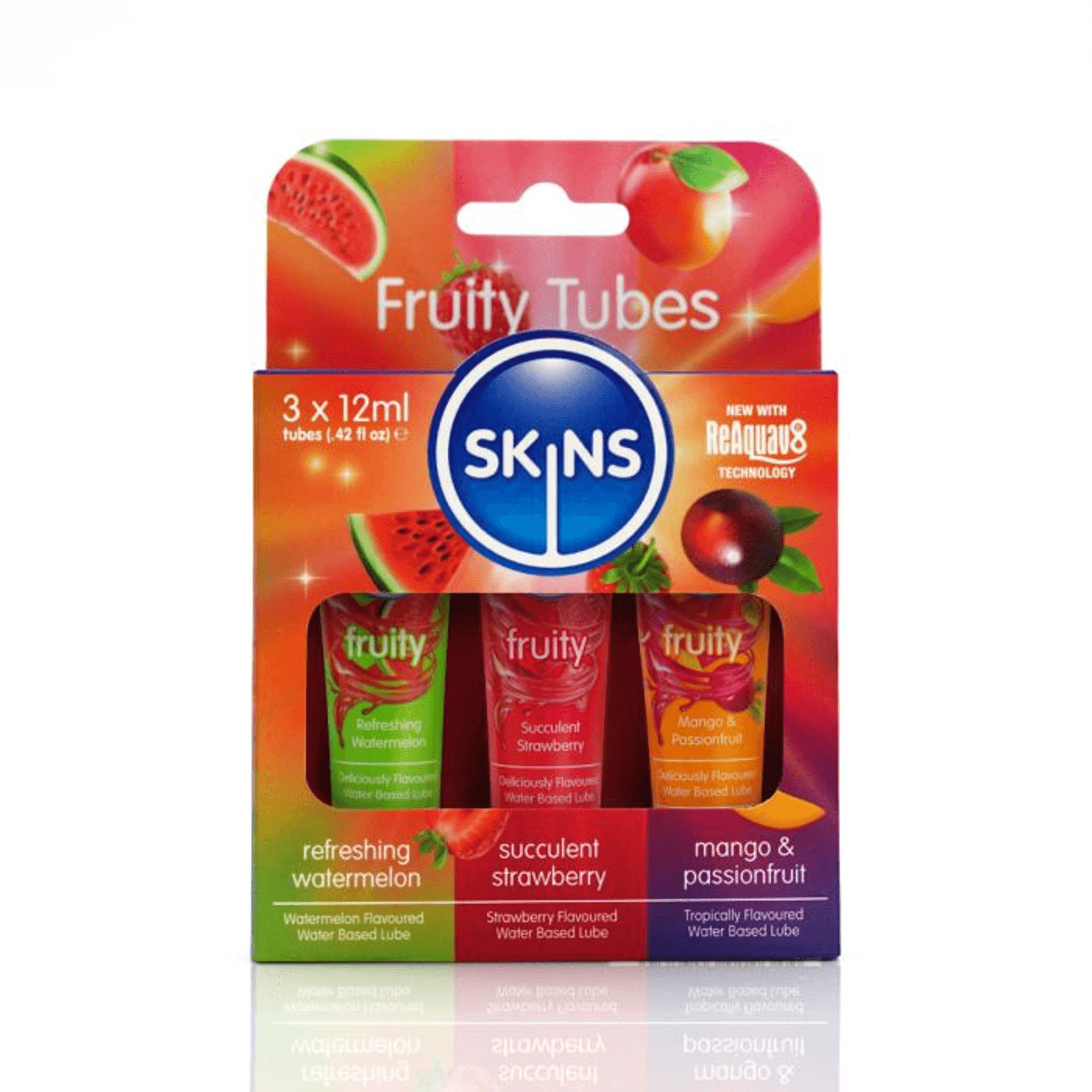 Skins Sampler Tubes Vital 3pk | Travel-Size Lube Trio