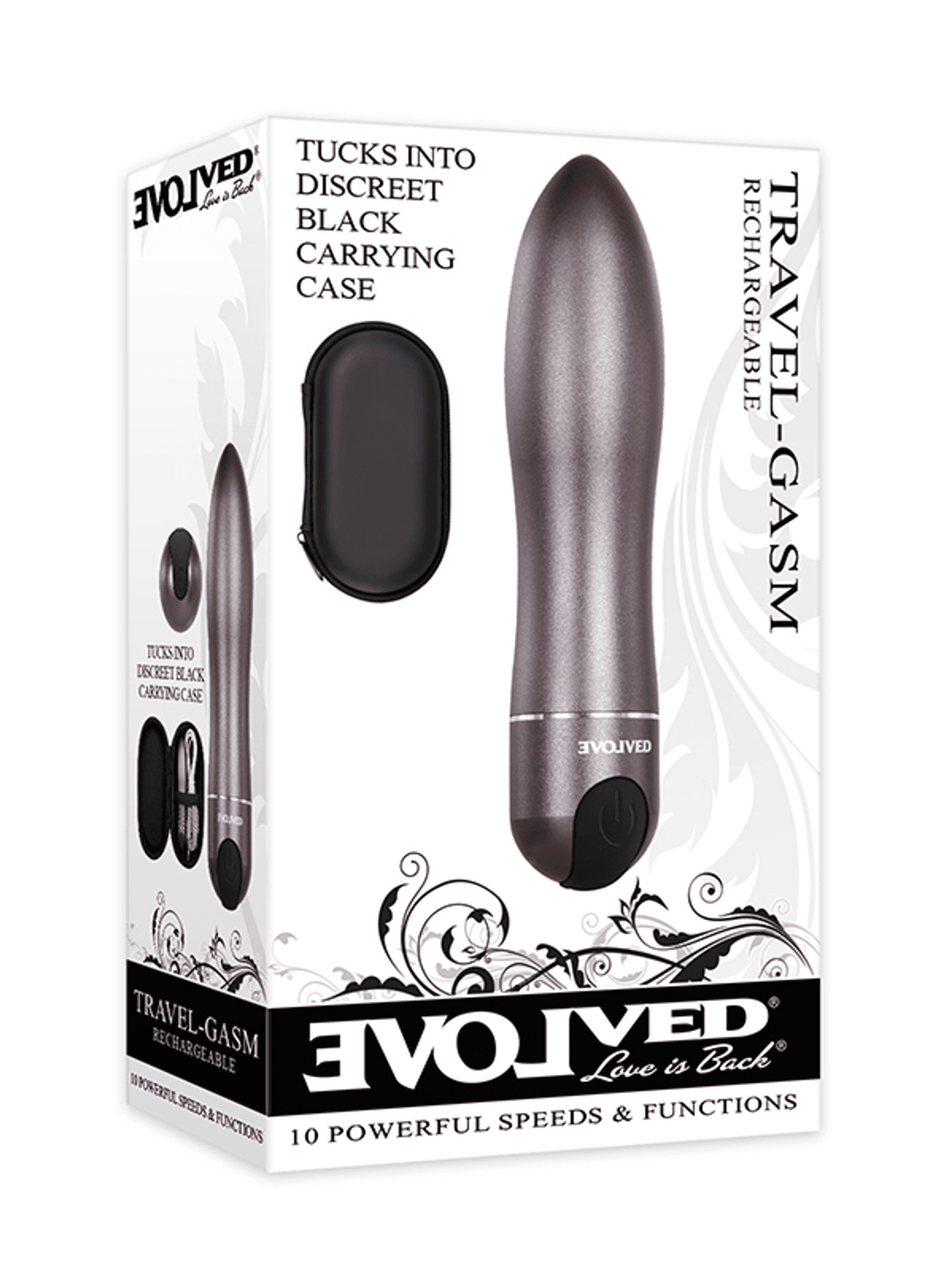 Evolved Travel Gasm Bullet Vibrator