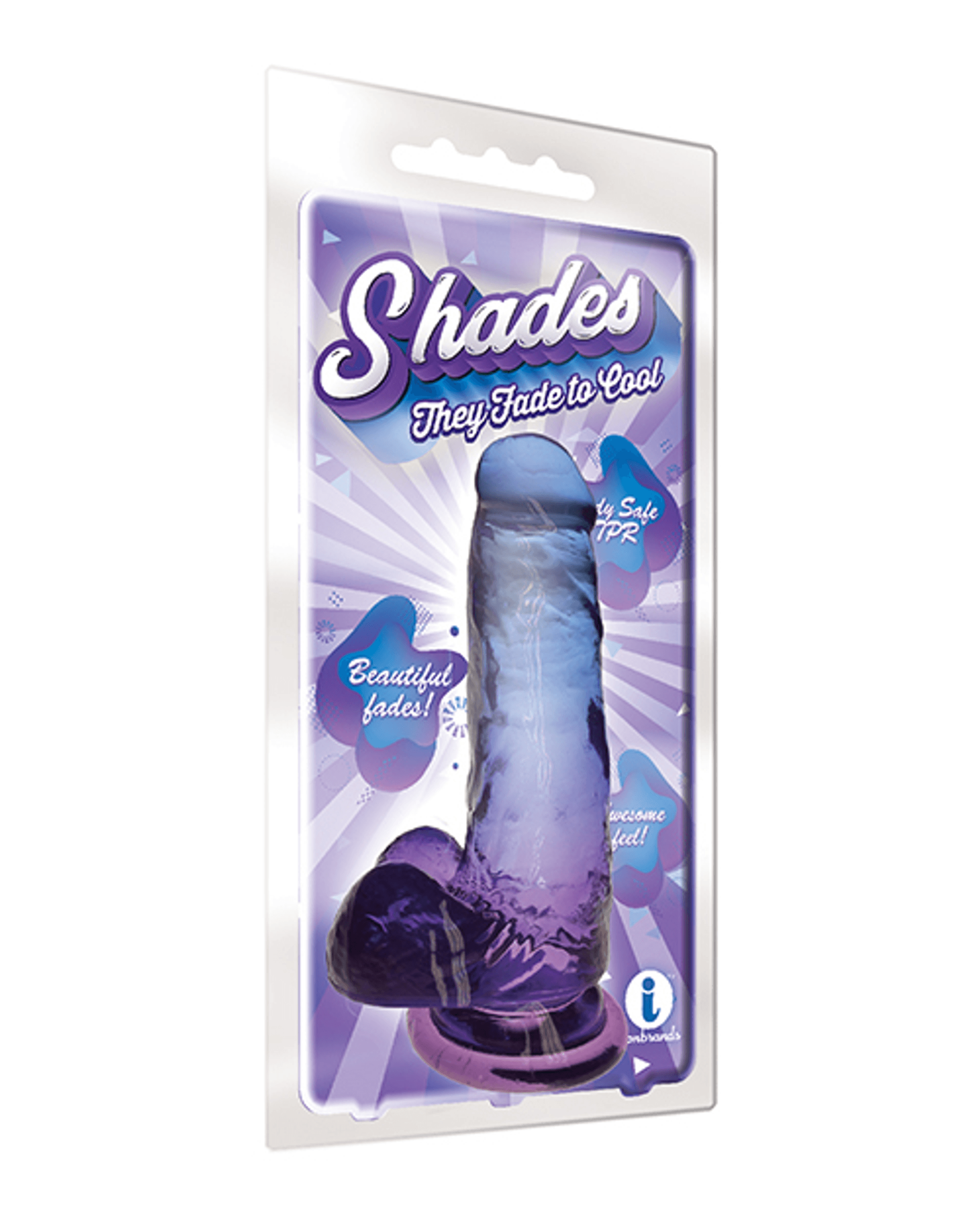 Shades Jelly Gradient Dong, 7-Inch, Blue/Violet