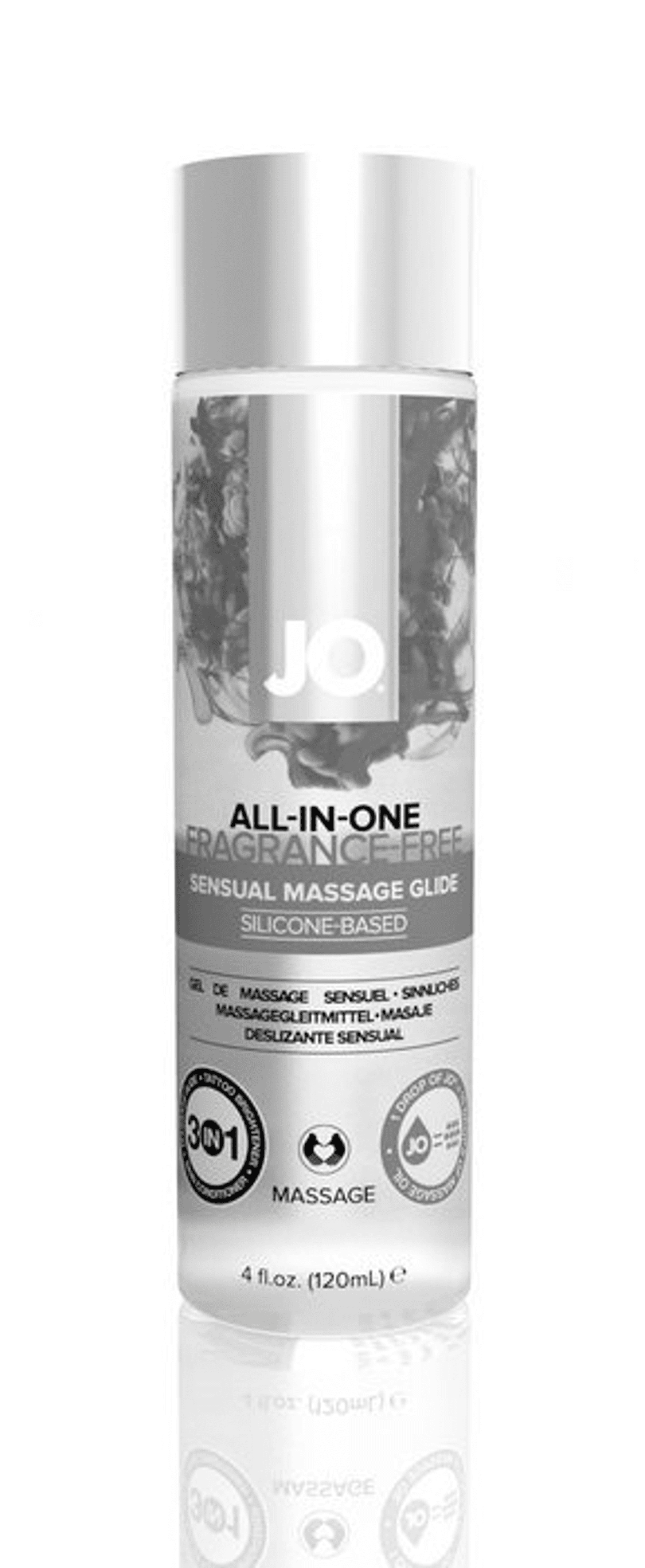 Jo All-in-One Massage Glide Unscented 4 oz