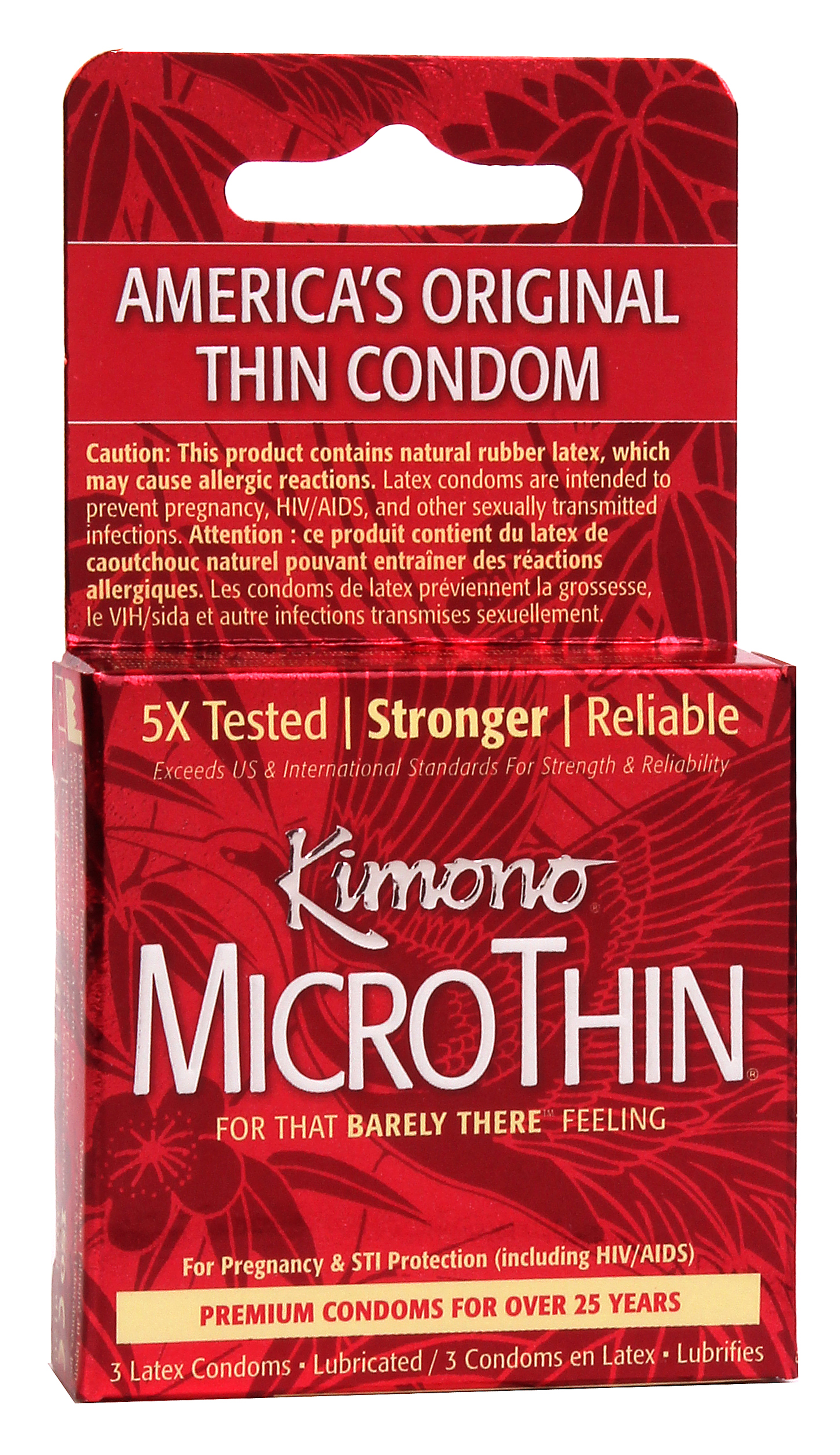 Kimono Microthin Condoms 3 Pack