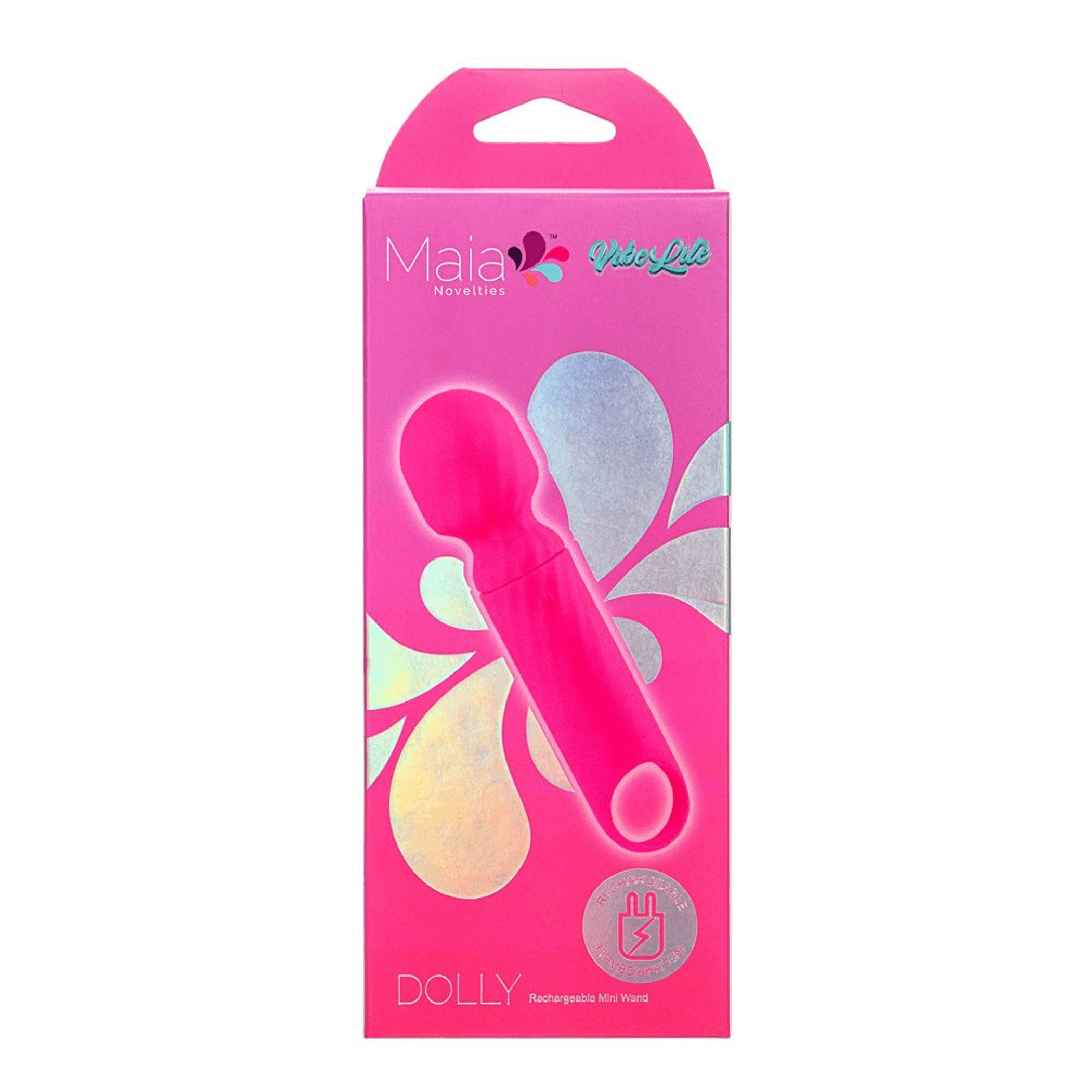 Dolly Pink Silicone Mini Wand, Rechargeable