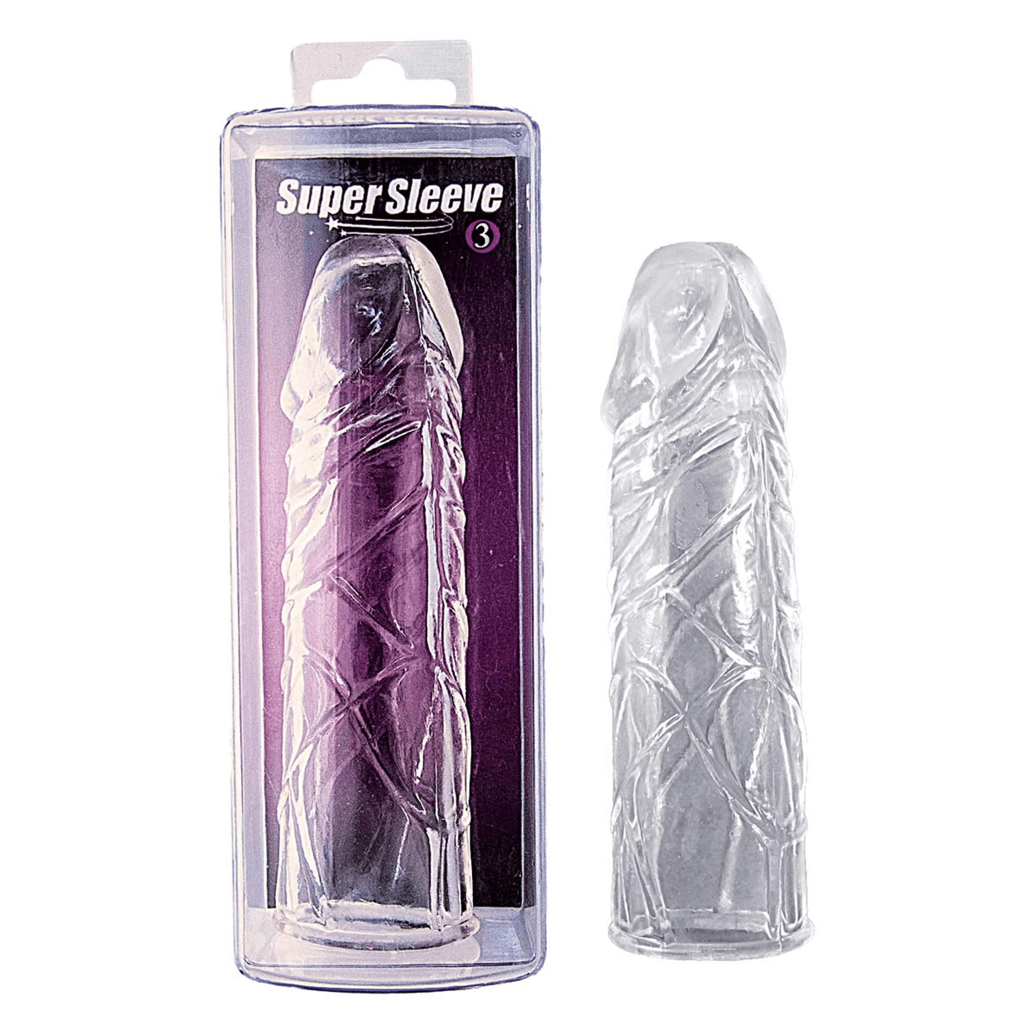 Super Sleeve 3 Clear | Penis Extension Sleeve