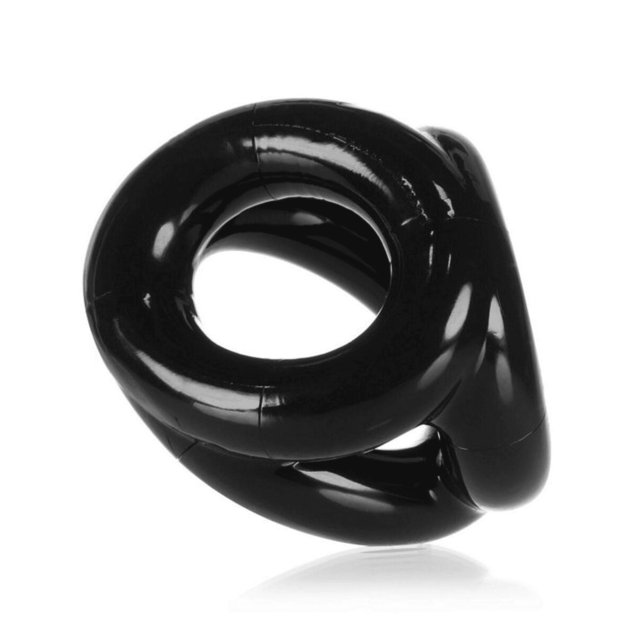 Tri Sport 3 Ring Sling Black Mesh Cock & Ball Gear
