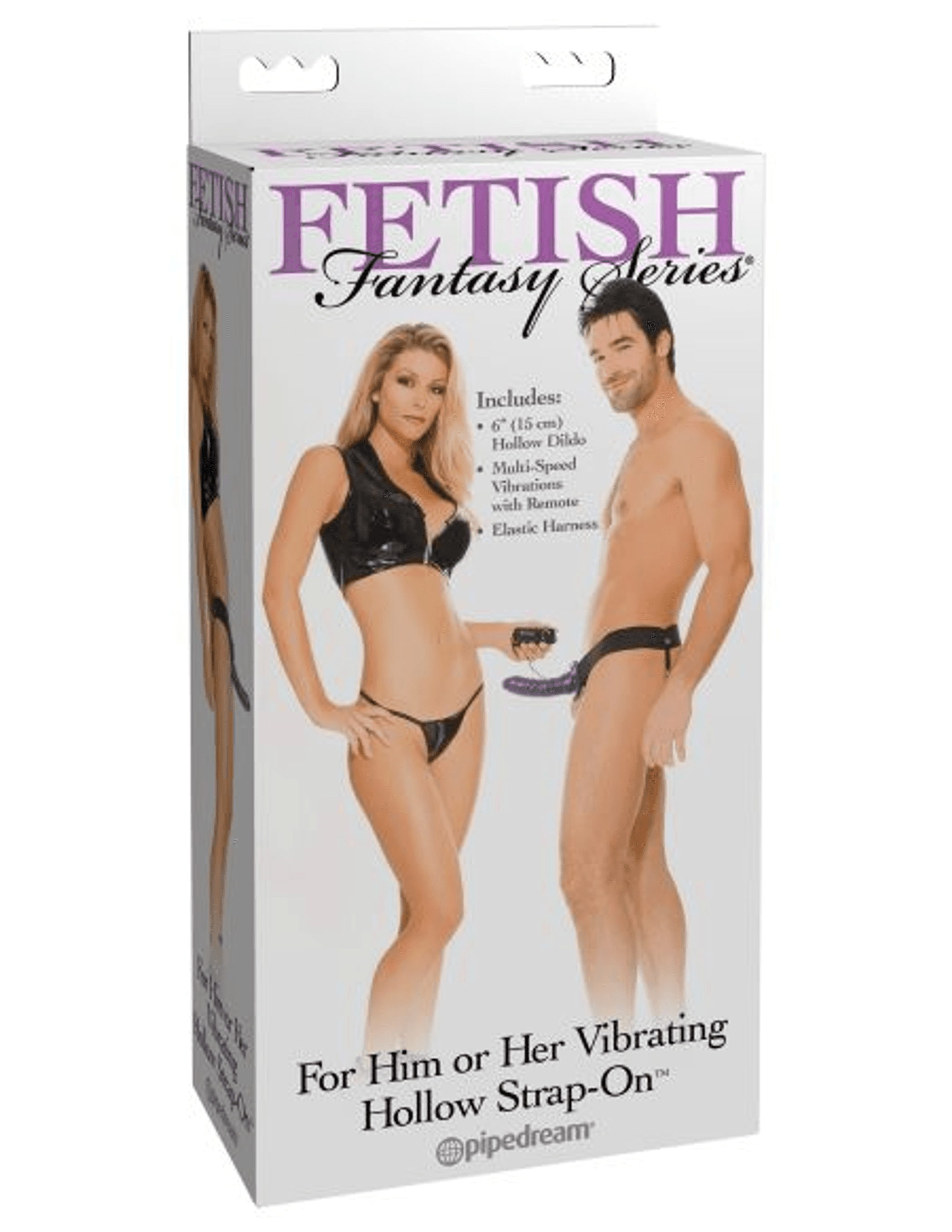 Fetish Fantasy Hollow Strap-On | Vibrating & Adjustable