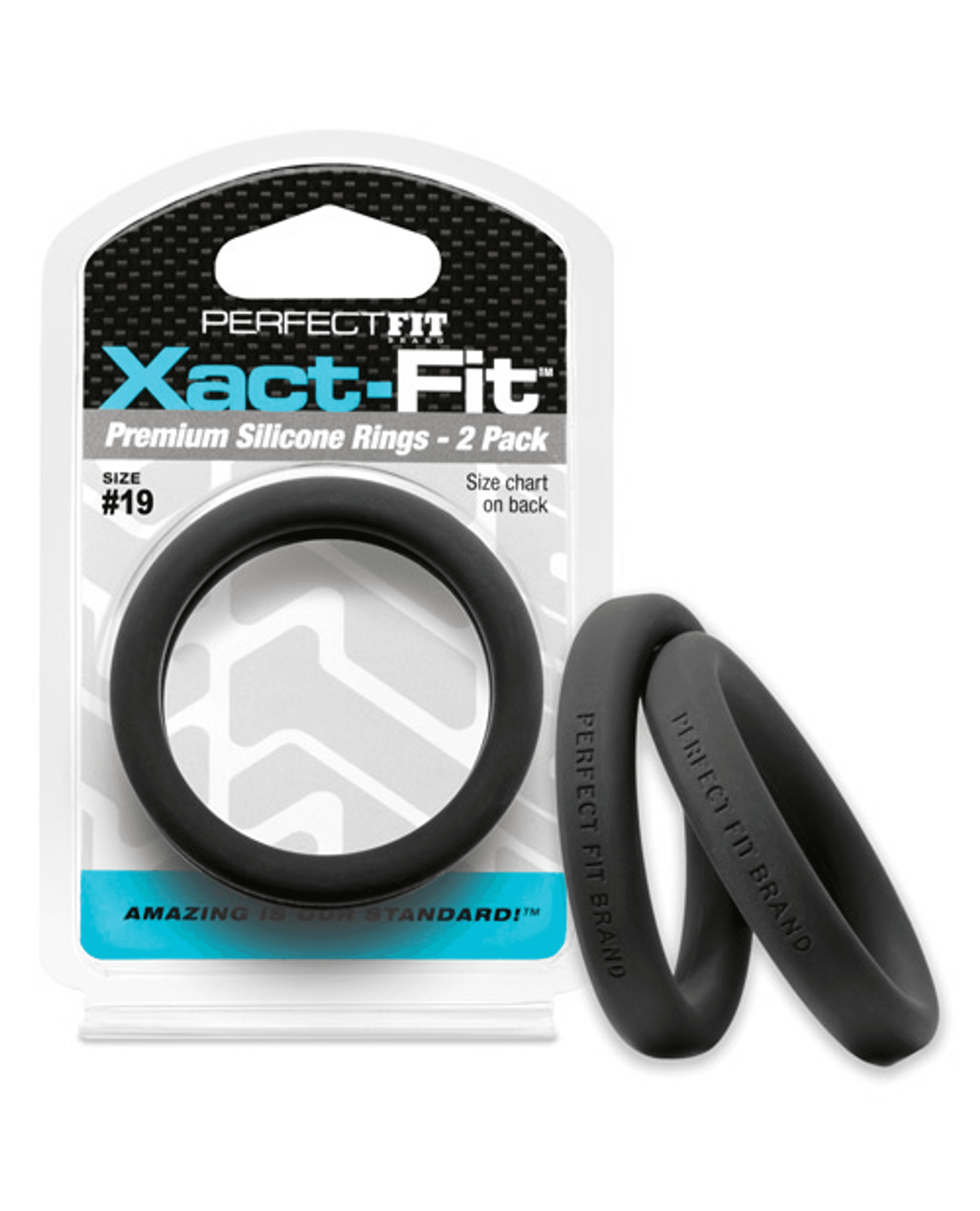 Perfect Fit Xact-Fit #19 2 Pack Black