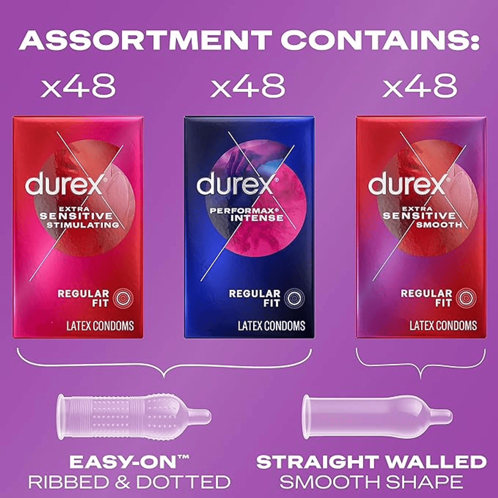 Durex Variety Pack 144 Count