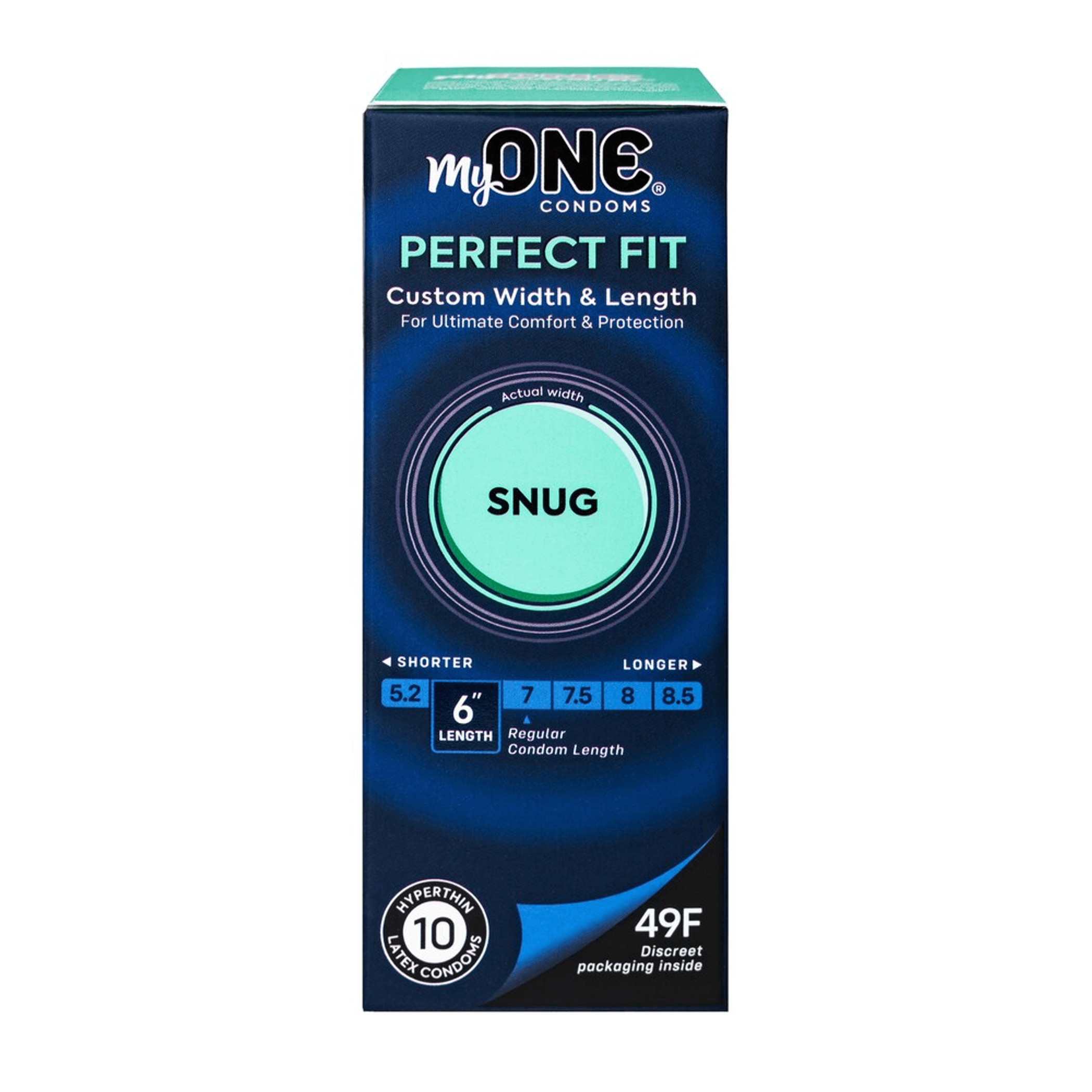 My One Snug 10 Count Condoms