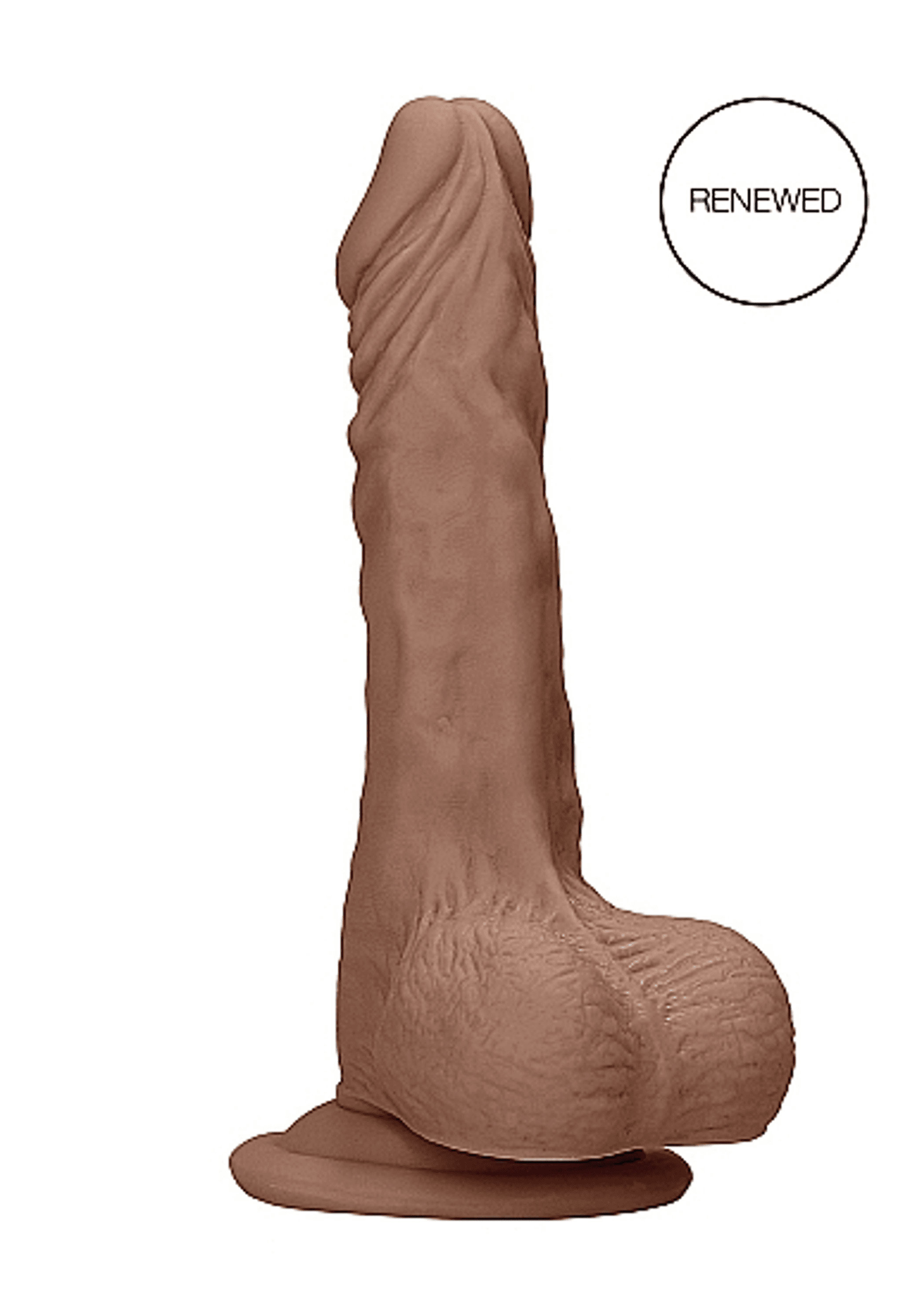 Realrock 8-Inch Dong Tan With Testicles