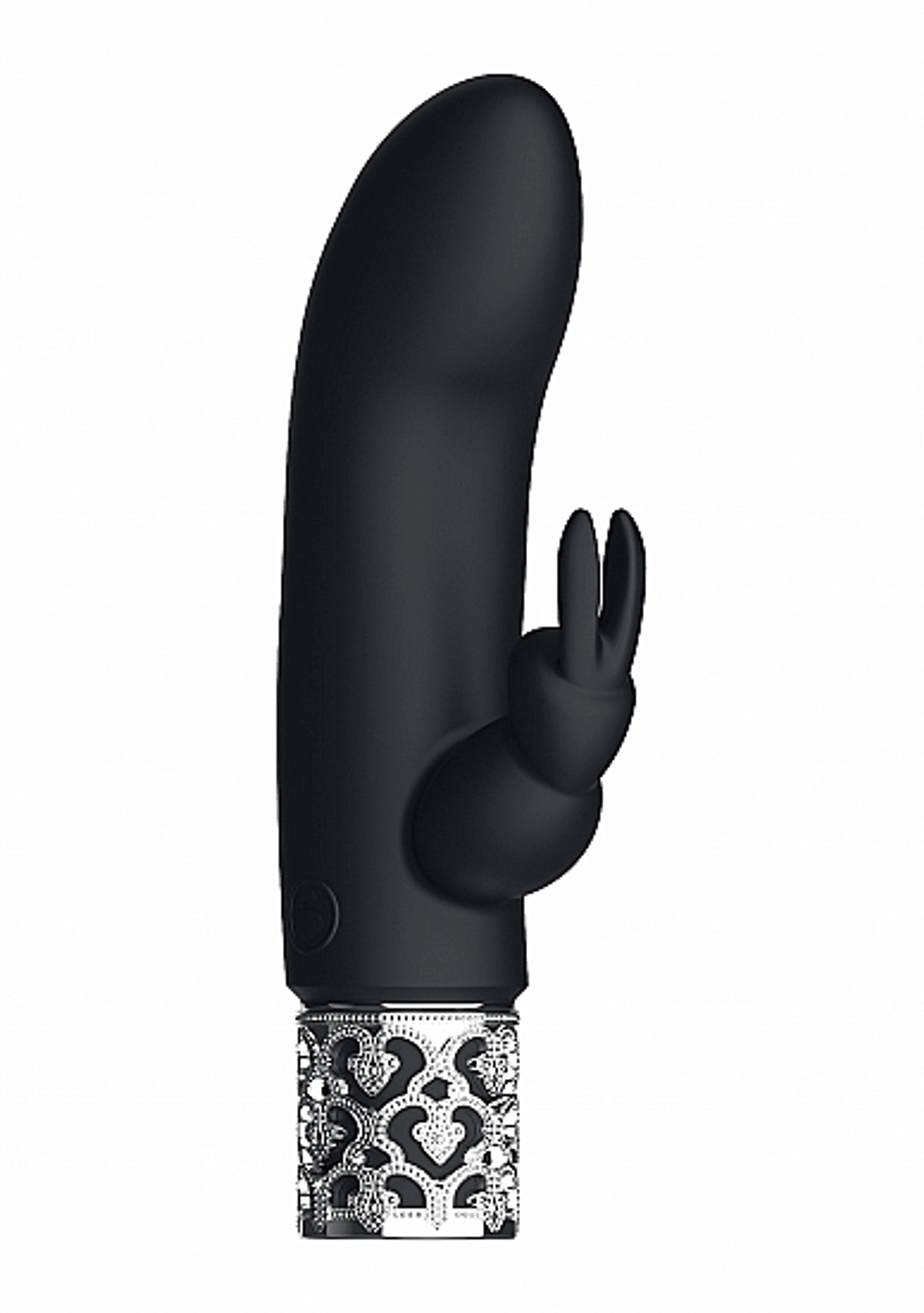 Royal Gems Dazzling Black Bullet Vibrator