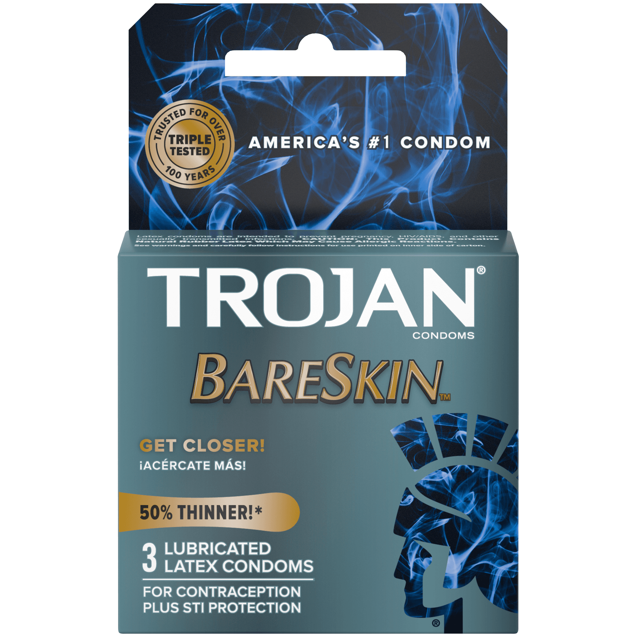 Trojan Bareskin Raw 3 Count