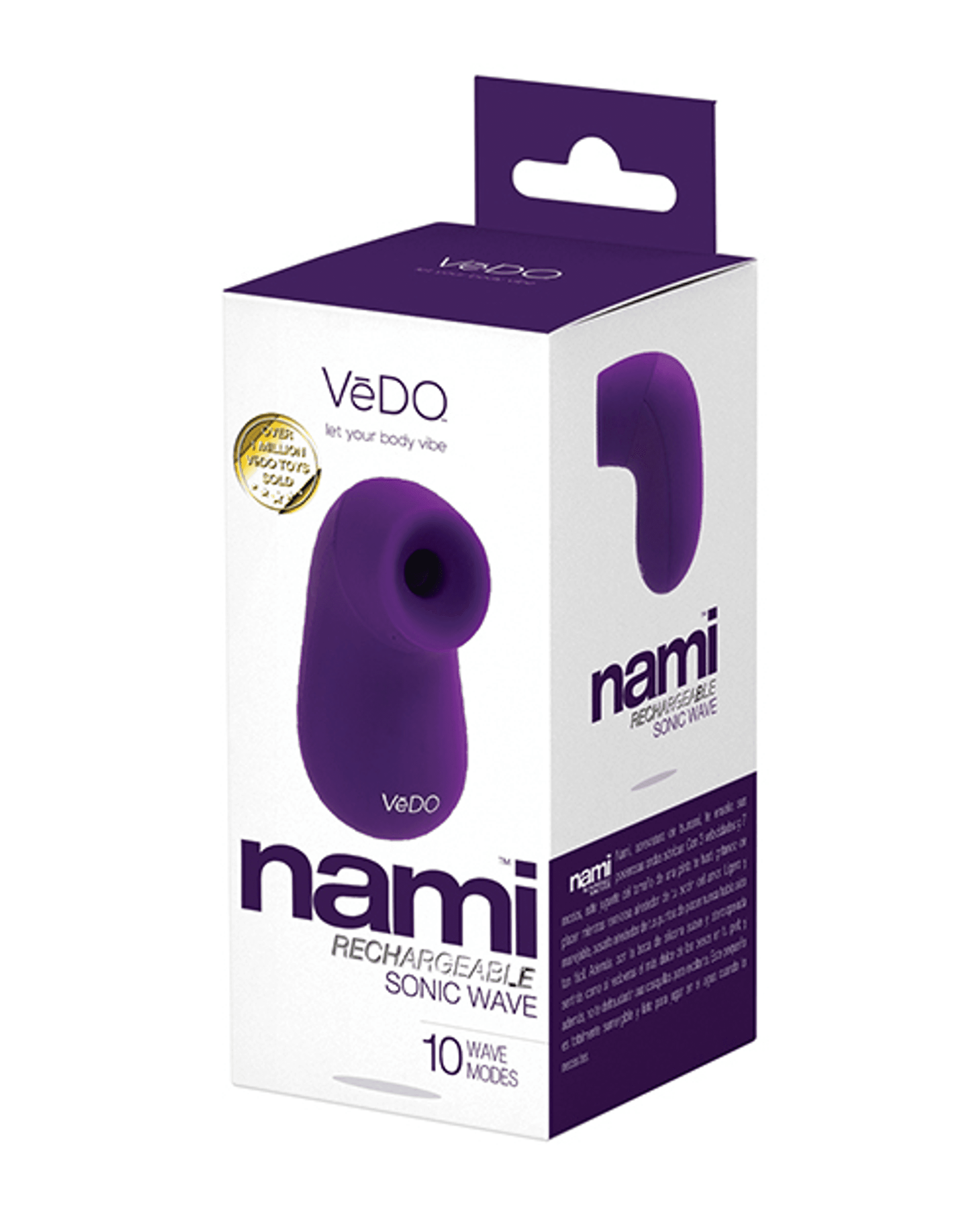 Nami Sonic Vibe Purple Rechargeable