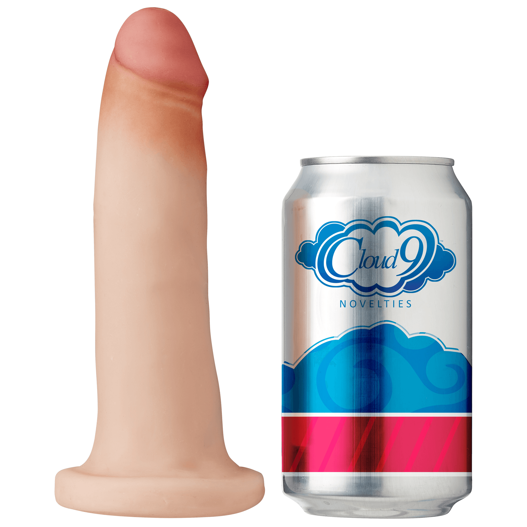 Cloud 9 Dual Density Touch 7-Inch Dildo, Light