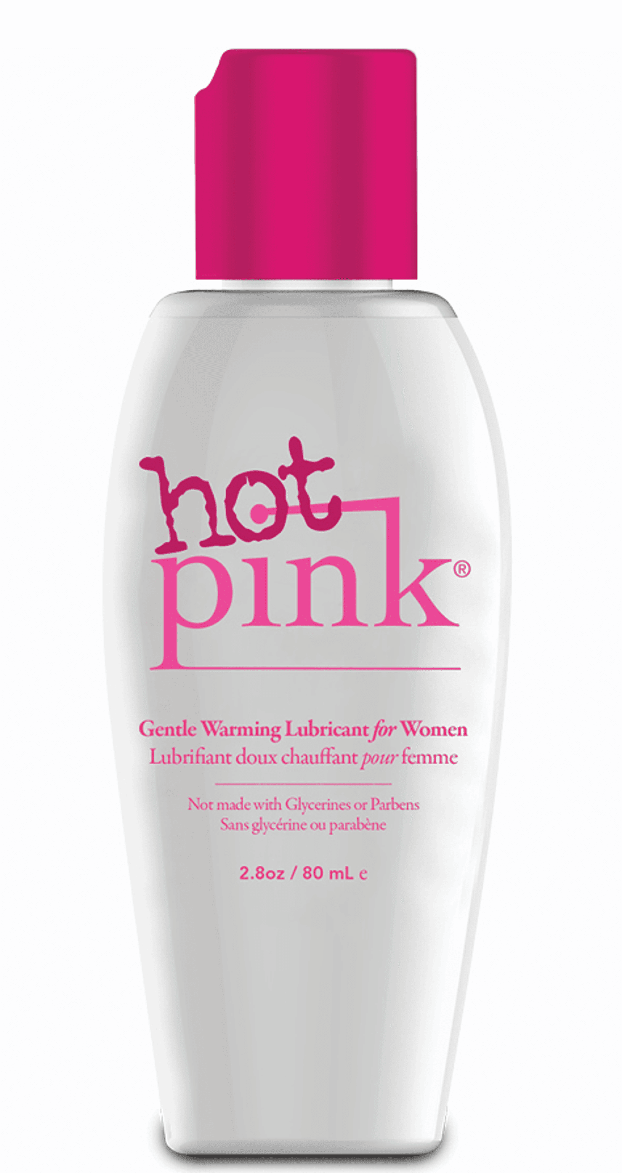 Hot Pink 2.8 oz Bottle by Empowered Products - Travel Lube