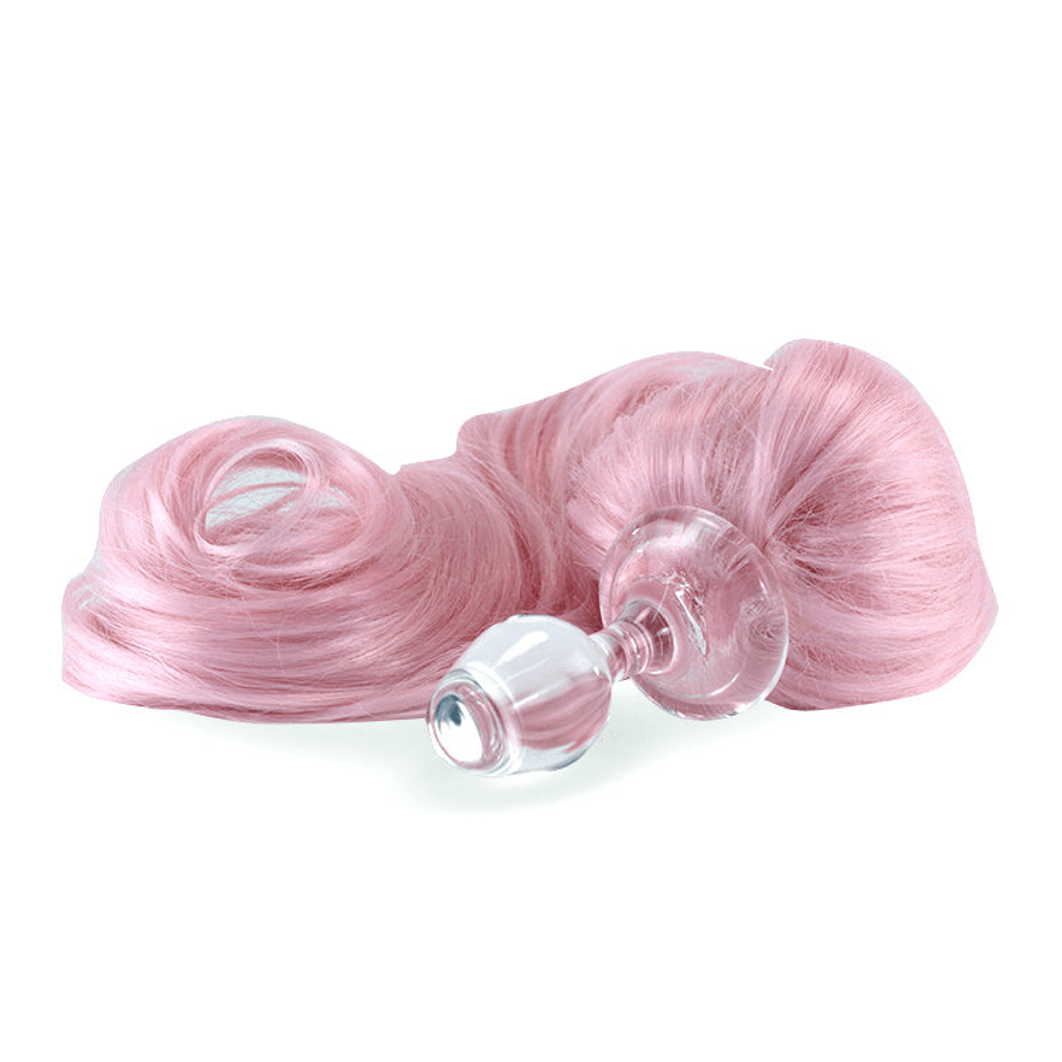 Crystal Delights Short Small Ponytail Plug