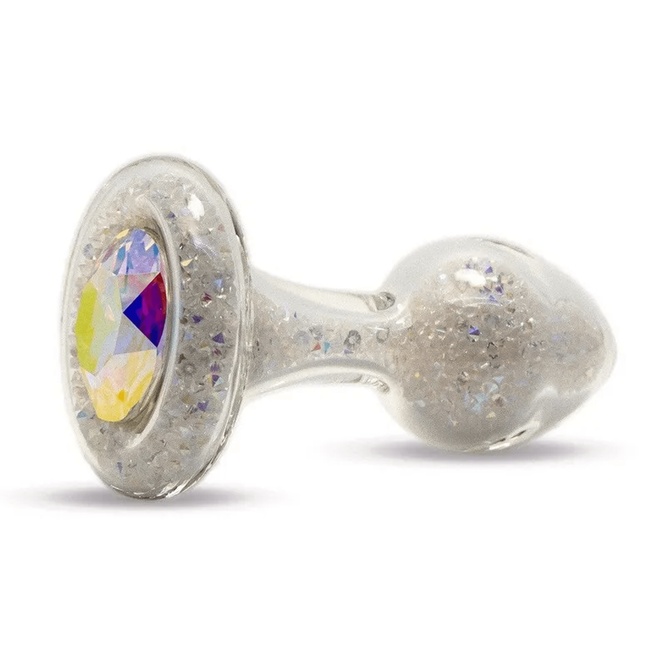 Sparkle Plug Crystal Base | 7-Color Jeweled Anal Plug