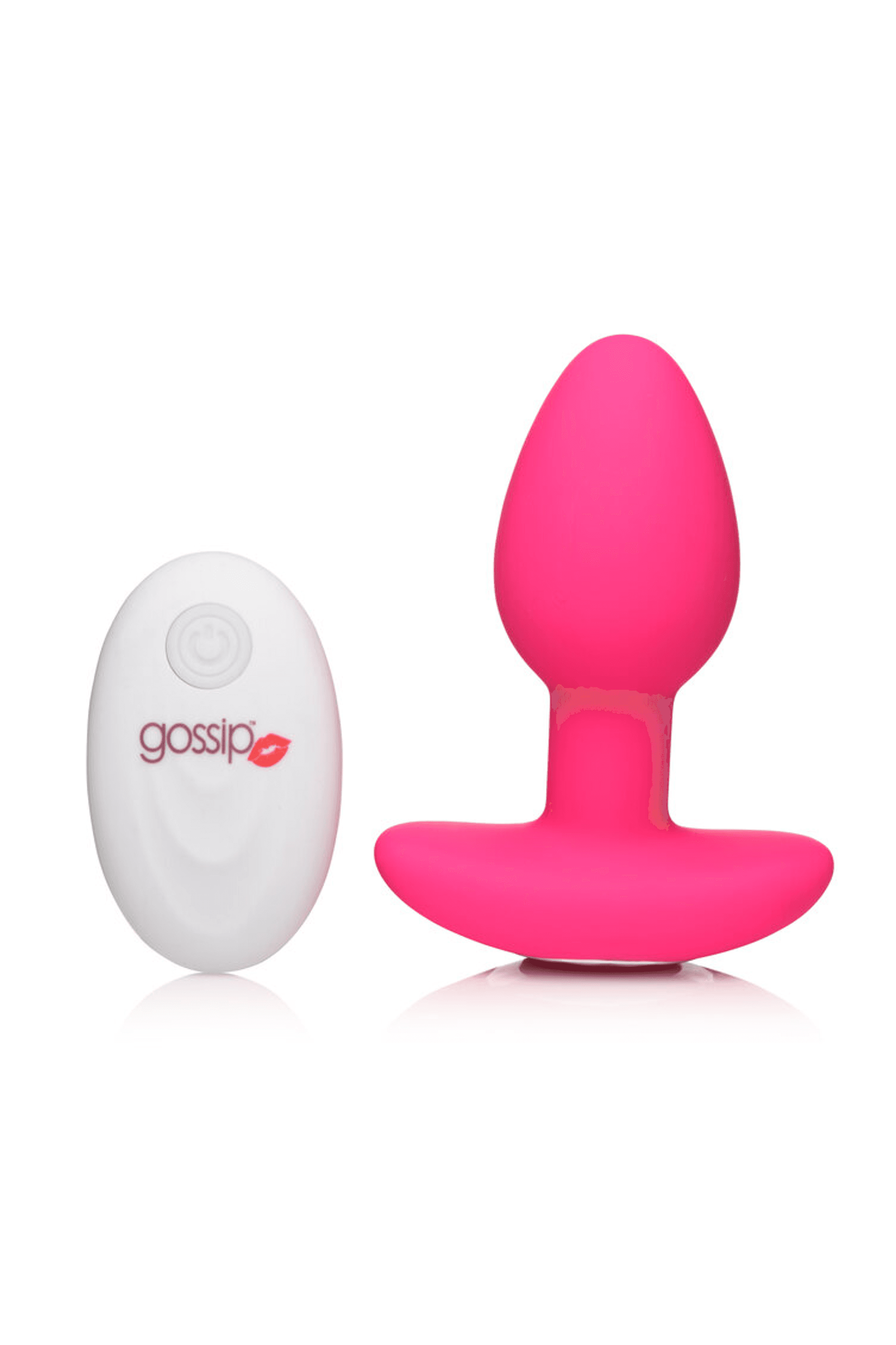 10x Pop Rockers Plug With Remote - Magenta