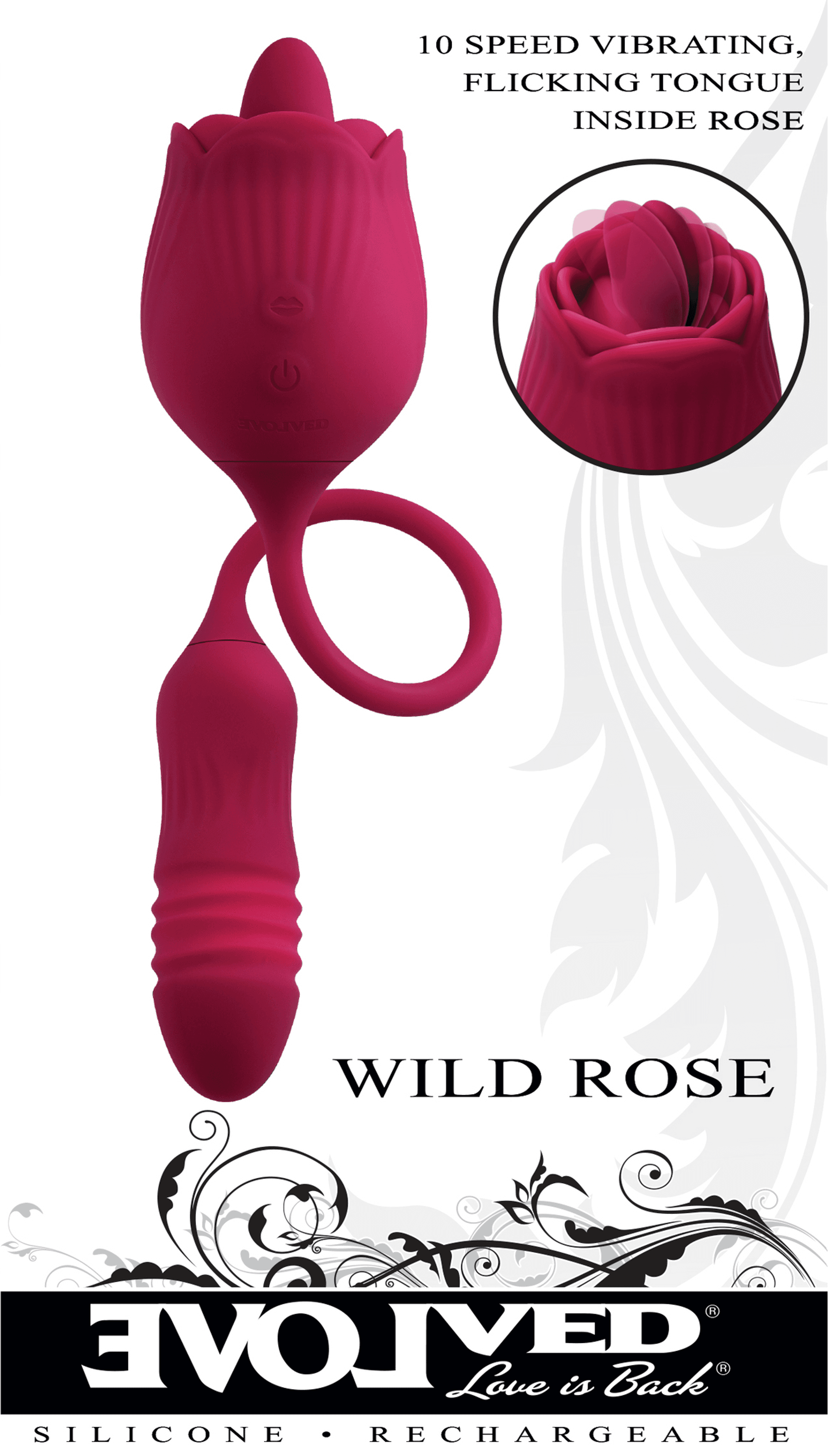 Evolved Wild Rose Rechargeable Vibrator