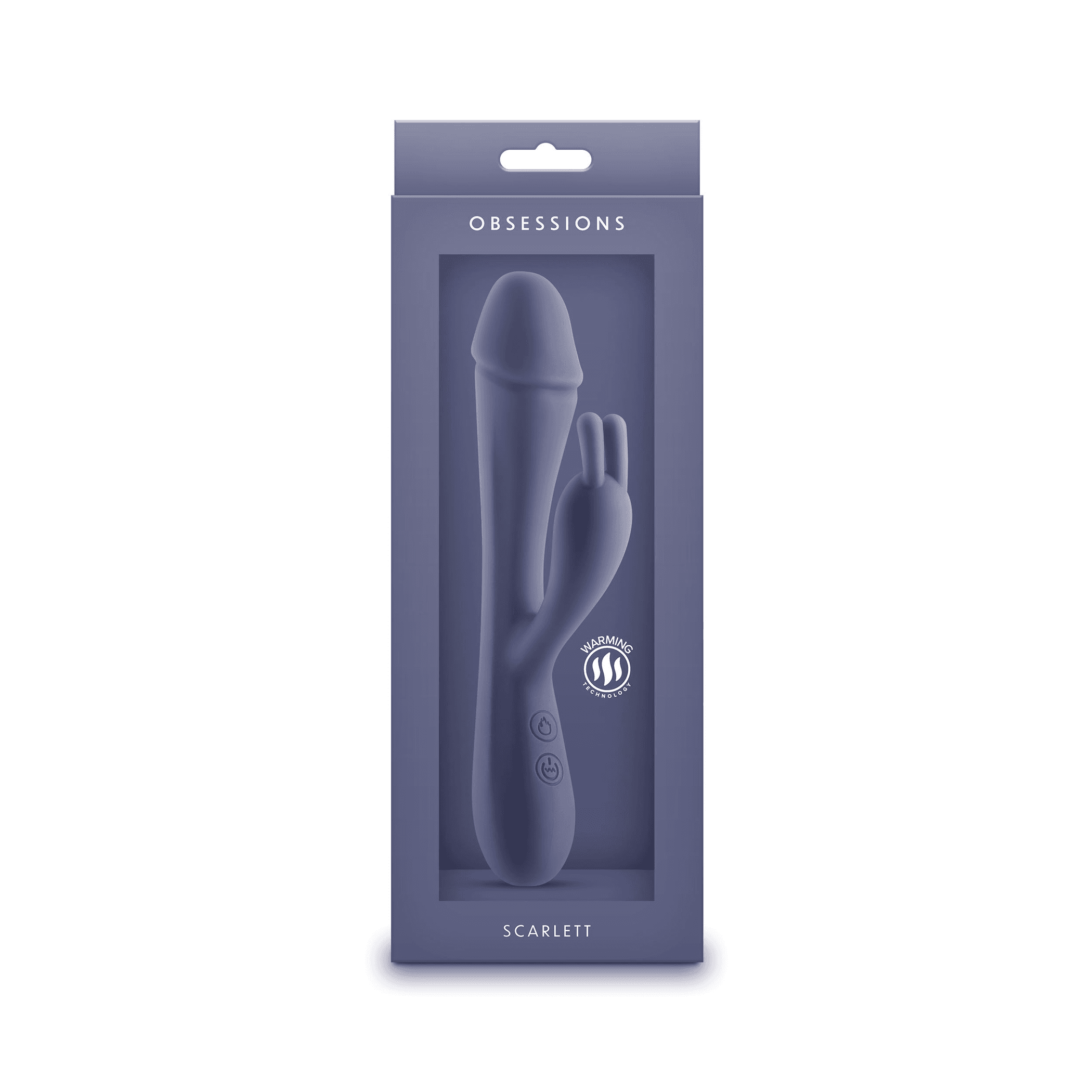 Obsessions Scarlett Rabbit Vibrator | Dark Blue Dual-Action