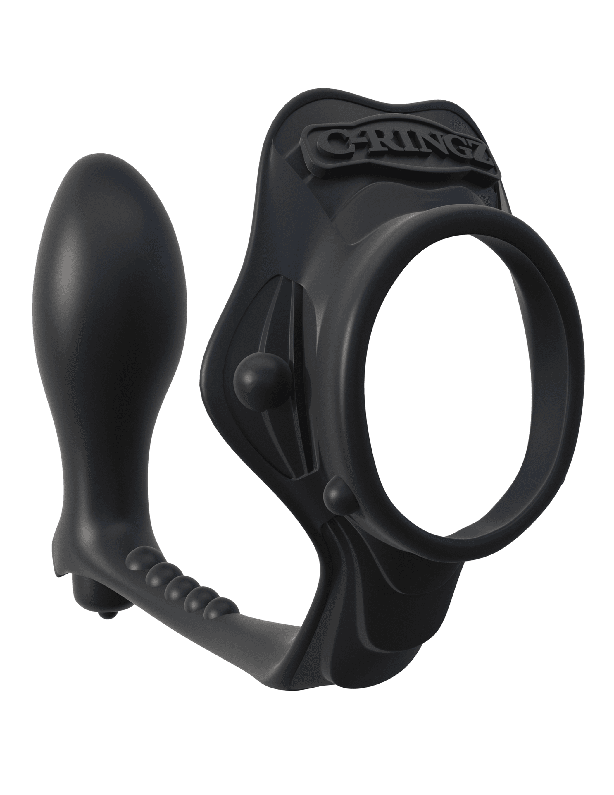 Fantasy C-Ringz Rock Hard Ass Gasm Vibrating Cock Ring