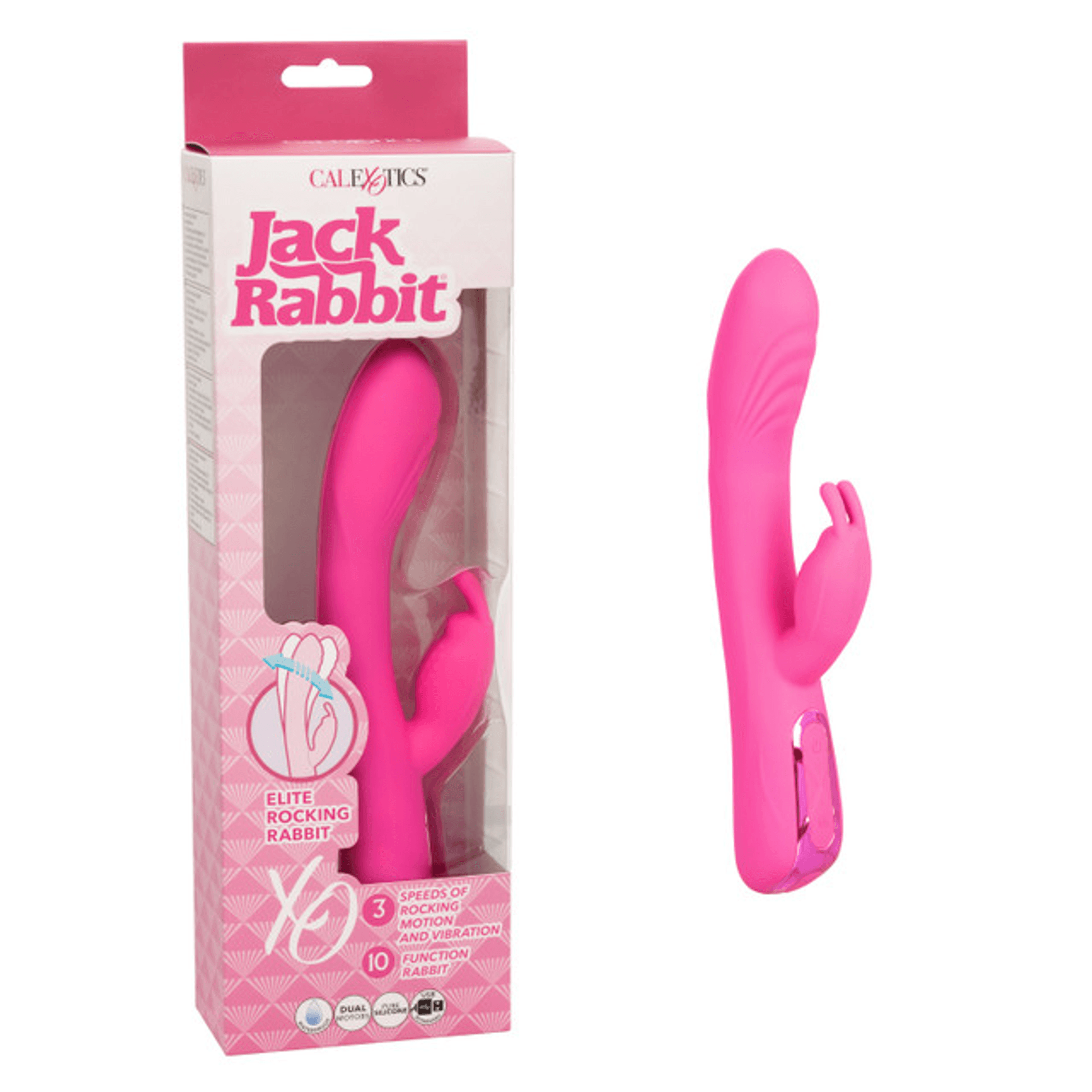Rocking Rabbit Vibrator Pink