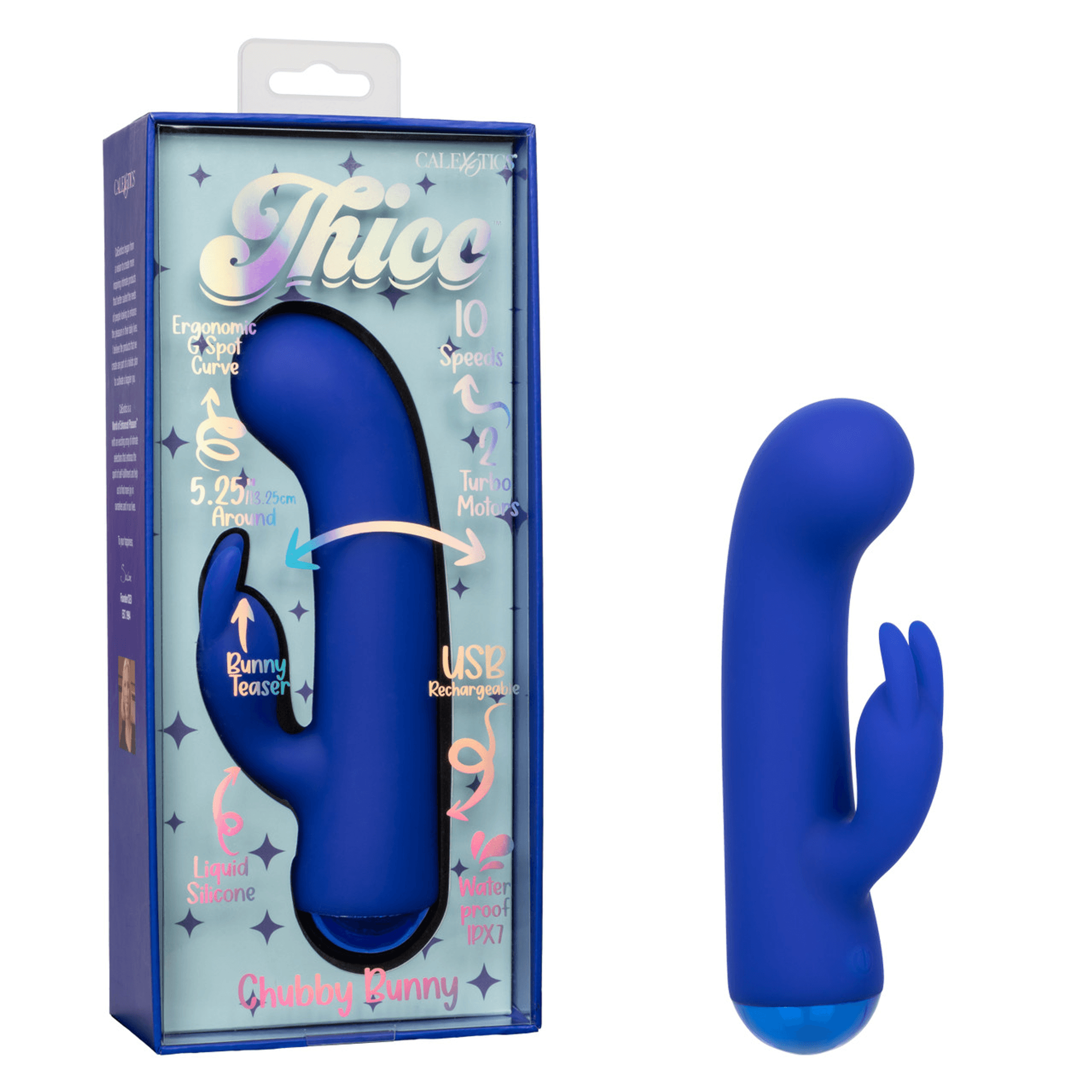 Thicc Chubby Bunny – Eco-Friendly Plush Rabbit Vibrator