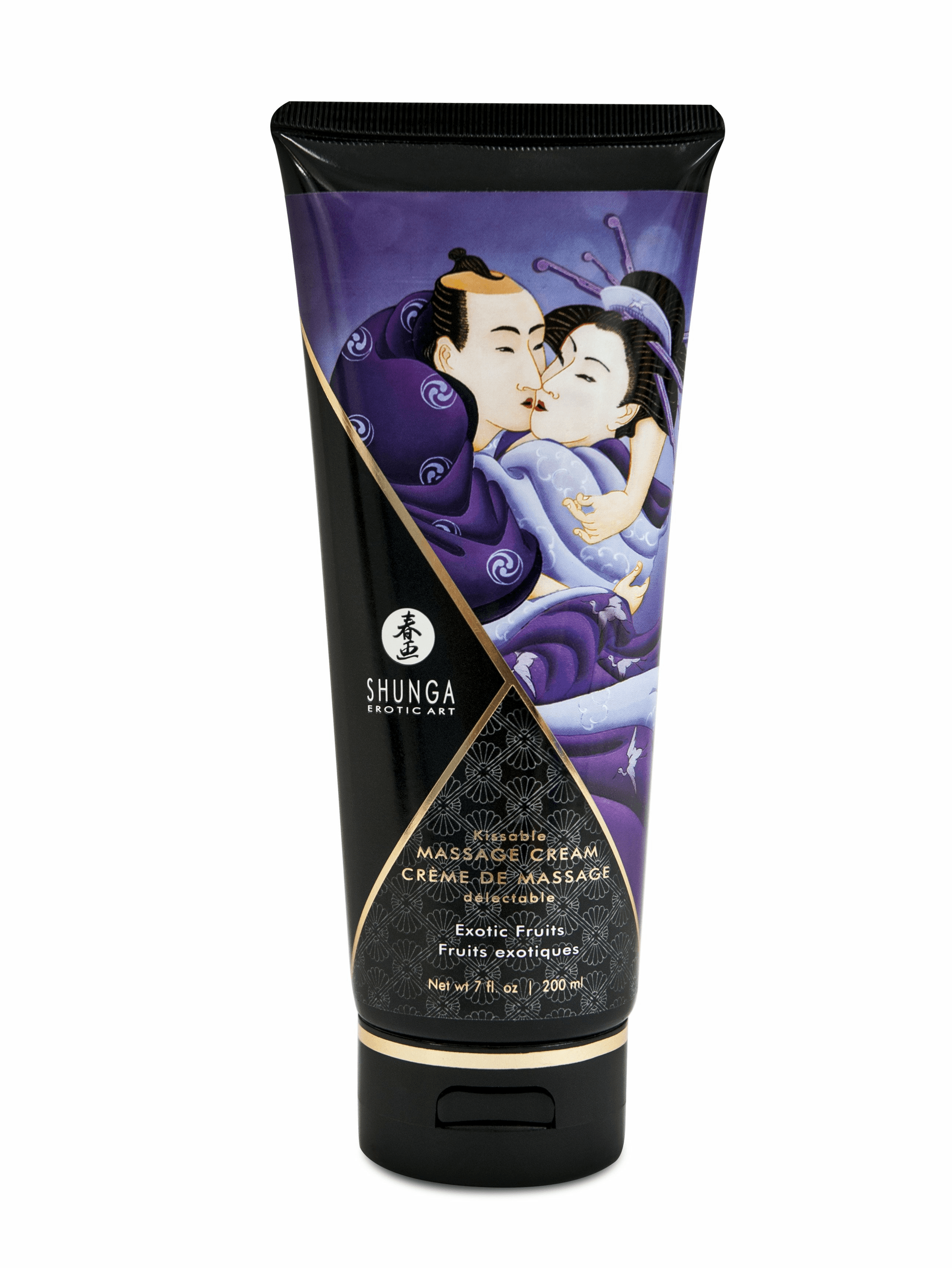 Shunga Massage Cream Exotic Fruits 7 oz Sensual Blend