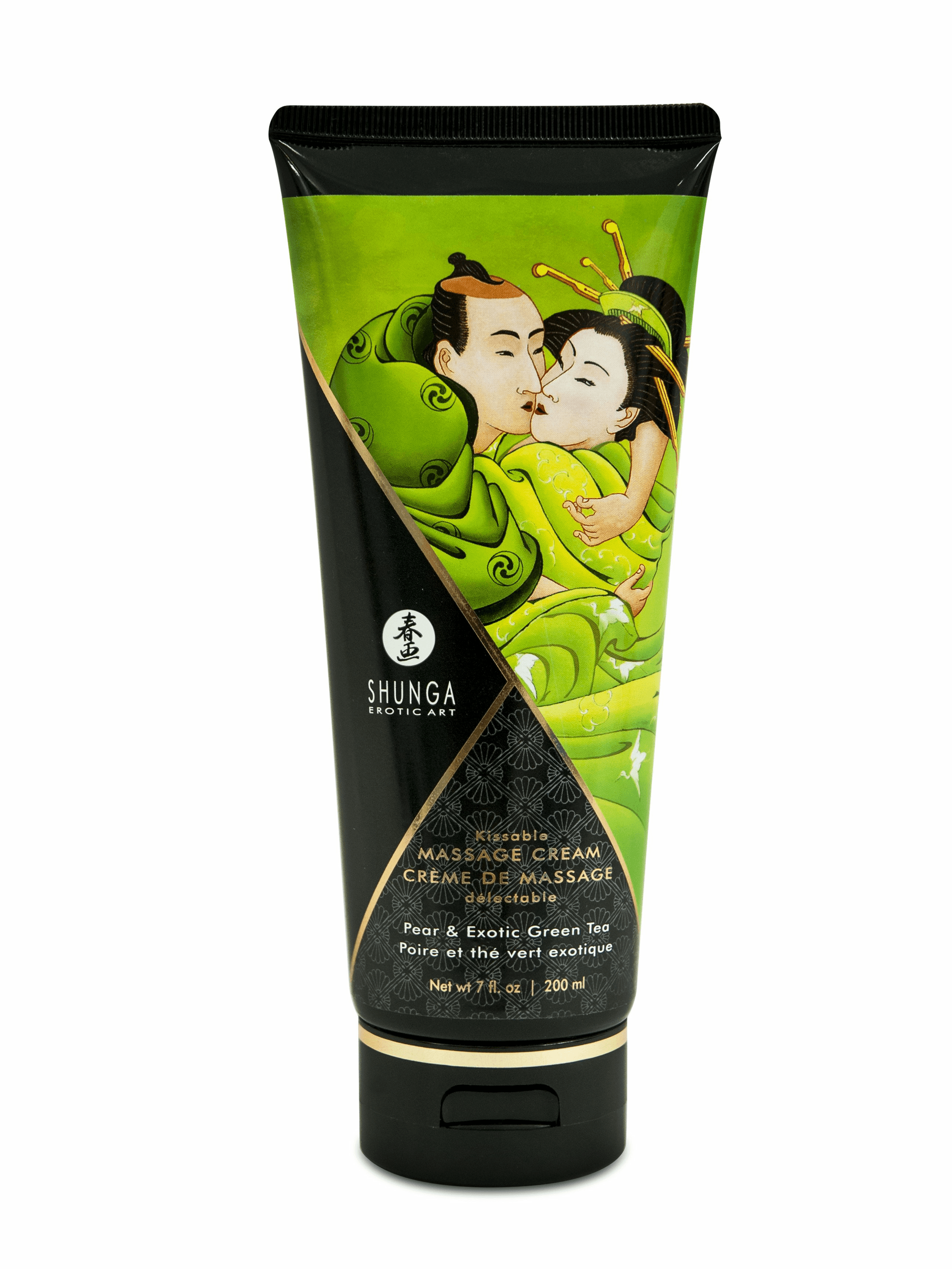 Shunga Massage Cream Pear & Green Tea 7 oz