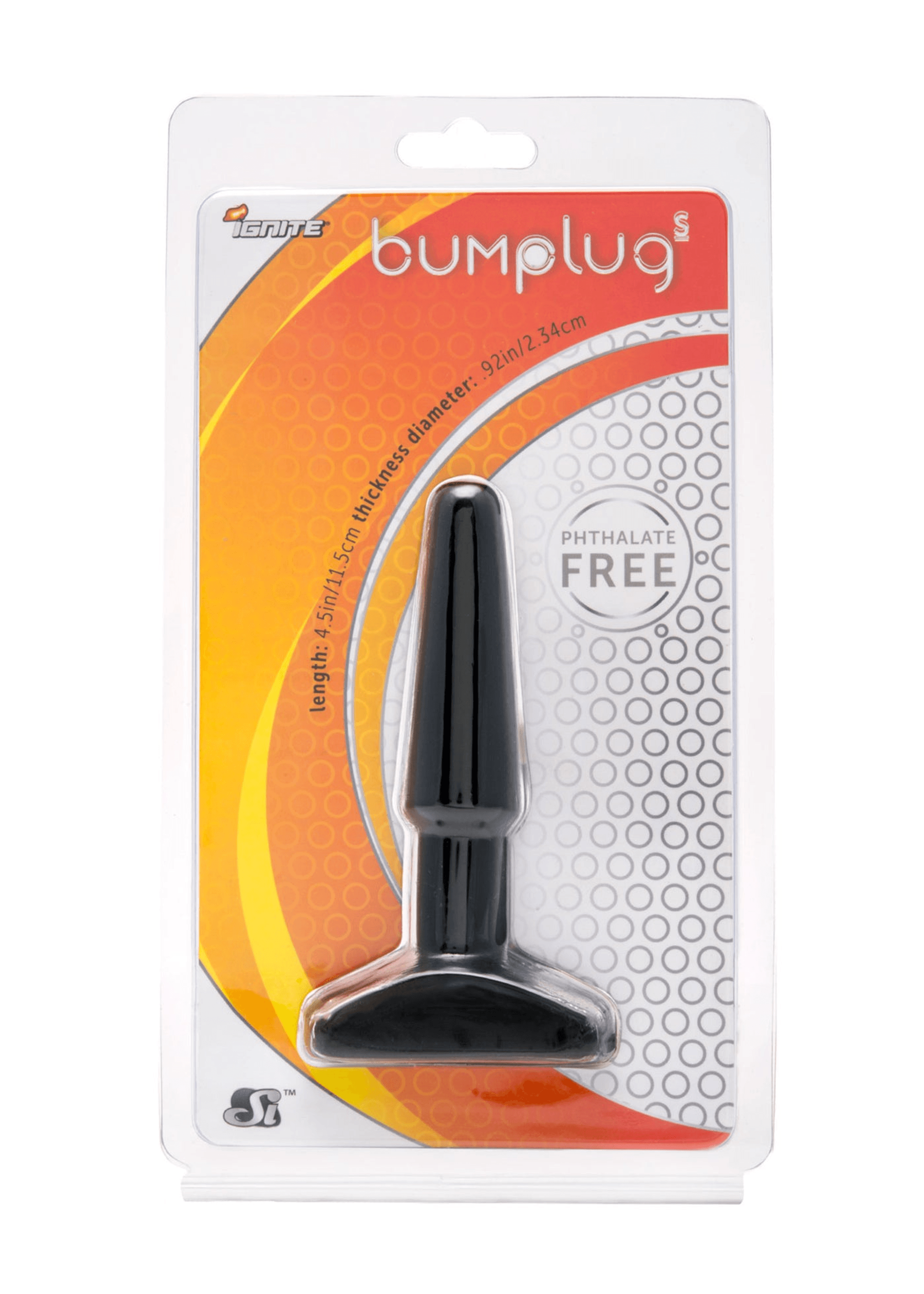 Ignite Butt Plug – Small Black Beginner-Friendly Starter