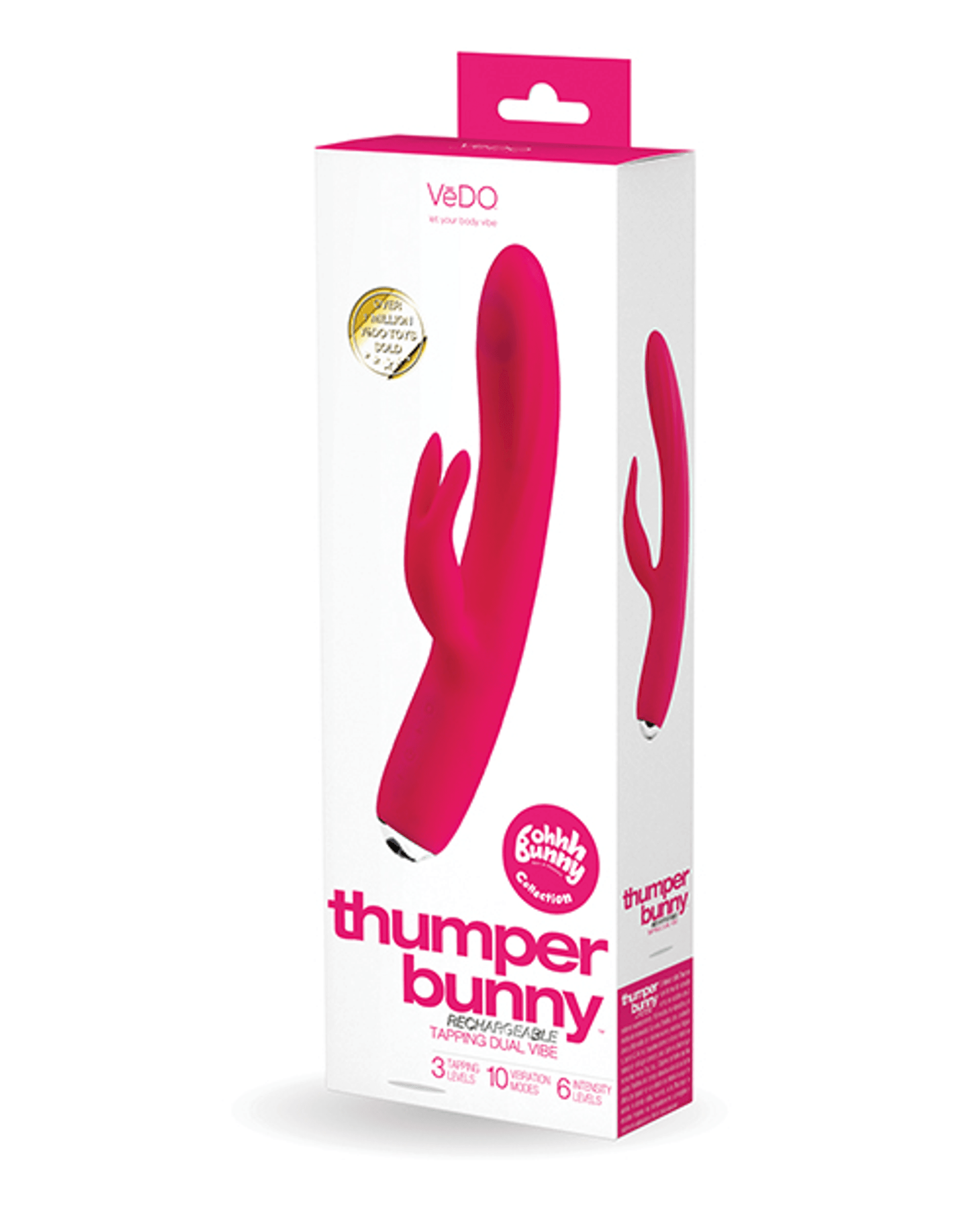 Vedo Thumper Bunny Pretty Pink – Rabbit Vibrator