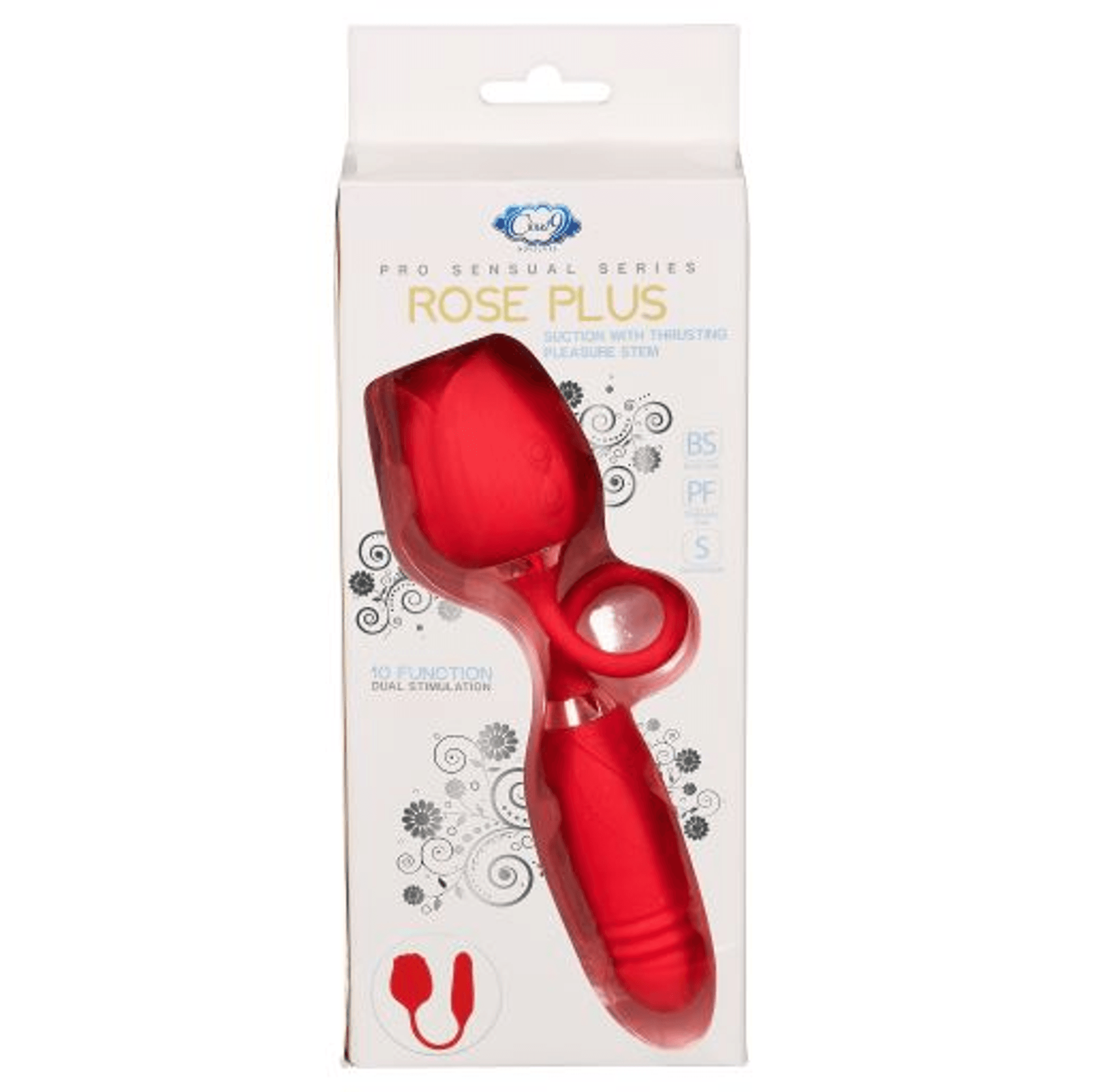 Cloud 9 Rose Plus Thrusting Stem Pro Vibrator